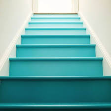 A fresh coat of paint can transform your staircase without a lot of money. 22 Gorgeous Painted Stair Ideas