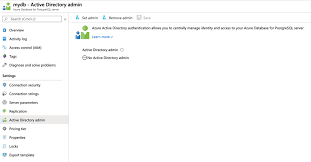 Introducing Azure Active Directory Authentication For Azure Database For Postgresql Active Directory Password Complexity Sharepoint