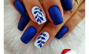 Chic and fun nail designs aren't just reserved for long nails, we guarantee it! 28 Matte Blue Nails Best Nail Art Designs 2020