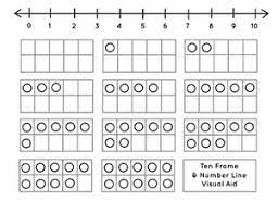 Ten Frame Worksheet Education Com