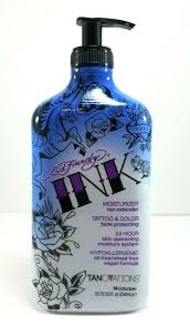 Applying lotion to your new tattoo helps the skin to heal the wound faster. Ed Hardy Moisturizer Ink Tan Extender Tattoo Color Fade Protection Lotion For Sale Online Ebay
