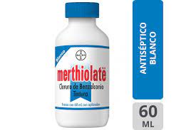Merthiolate Blanco 60 Ml