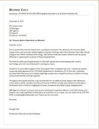 Artist Cover Letter Sample Monster Com