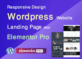 Atik Wordpress I Will Design Responsive Wordpress Website Using Elementor Pro Page Builder For 5 On Fiverr Com Landing Page Wordpress Website Website Template