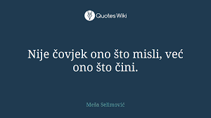Lig'de heyecan geçtiğimiz hafta başladı. Nije Covjek Ono Sto Misli Vec Ono Sto Cini