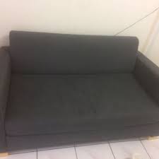 Futon ikea malaysia, classy sofa: Sofa Bed Ikea Solsta Home Furniture Furniture On Carousell