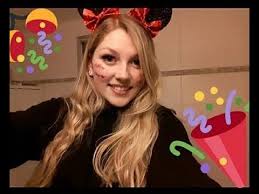 Minni maus disney damen kostüm minnie mouse deluxe in größe l (42/44).: Karneval Diy Minnie Mouse Kostum Youtube