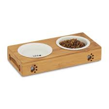 Preis ab 23,56 euro (21.10.2020). Relaxdays Napfstander Bambus Keramik Hundenapf Real De