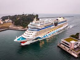 海上女神首訪高雄！愛達史黛拉號噴水禮迎新春首航- 民生電子報