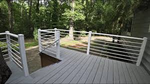 You can use composite, glass, or cable, or settle for the more conventional. How To Inexpensive Porch Rail Renovation Using Pvc Pipe Youtube
