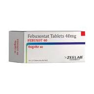 Febuxot 40 Anti Gout Tablet - Price, Uses, Benefits, Side Effects, Dosage
