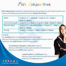It is imperative that everybody quiet in the library. Rumus Pengertian Dan Contoh Past Subjunctive English Care Caruban