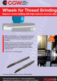 Including flap discs and resin cutting discs and grinding wheels for use in the metal. Brochures