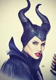 Learn how to draw maleficent in this simple step by step narrated video tutorial. Angelina Jolie Art And Drawing Image 2855203 On Favim Com