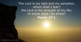 It speaks of trouble from enemies, adversaries, false witnesses, and violent men, but this was true of. Psalm 27 Kjv Dailyverses Net