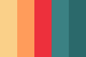 Circus Cycle Color Palette Retro Color Palette Color Palette Color Schemes Colour Palettes