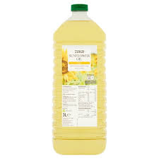 High stearic/high oleic sunflower oil (nutrisun) also contains stearic acid, a saturated fatty acid that's solid at room temperature and has different culinary applications (6). Tesco Pure Sunflower Oil 3l Tesco Groceries