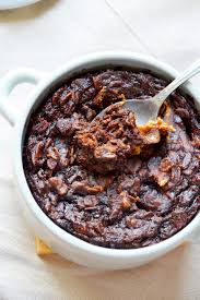 Brownie Bowl Porridge Au Four Facon Brownie Porridge Lab Recette Bowlcake Recette Petit Dejeuner Recette