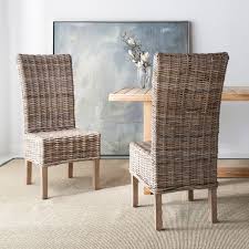 Browse a large selection of kitchen and dining room tables, including wood, metal, plastic and glass dining table ideas in round, oval and rectangular unfinished dining room tables. Safavieh Dining Rural Woven Quaker Unfinished Natural Wicker Dining Ch Arcoh