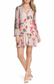 Cooper St Rosa Floral Chiffon Dress Nordstrom Floral Chiffon Dress Floral Chiffon Floral Party Dress