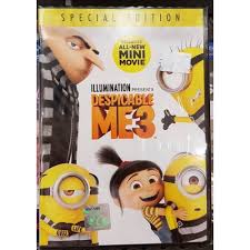 Download despicable me 3 (2017). Despicable Me 3 Special Edition Dvd Minion Movie Shopee Malaysia