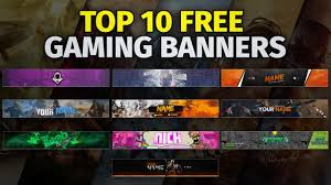 16 beautiful youtube banner templates no text 10 youtubebanner. Top 10 Gaming Banner Template Free Download Banners Youtube