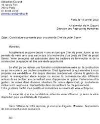 Check spelling or type a new query. Candidature Spontanee Lettre De Motivation Exemple Le Meilleur Exemple