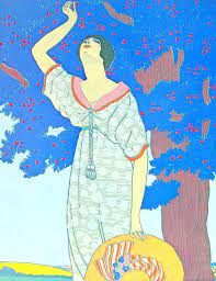1912 1925 Frances Moda Estilos Vintage Libro De 1979 Placa Fashion Illustration Print Illustration Art