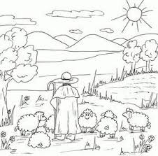 Psalm 23 Der Gute Hirte Ausmalen Bibel Malvorlagen