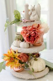 Check spelling or type a new query. How To Style A Tiered Tray With Fall Faux Floral Arrangements