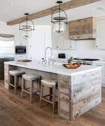 29 Beautiful Beach Style Kitchen Ideas For Your Beach House Or Villa Galley Kitchen Remodel Kitchen Design Kitchen Renovation