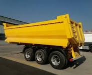 China 3 Axles Tipper Trailers for Sale Heavy Duty