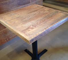Reclaimed Wood Bistro Table Top Distressed Finishes Optional Etsy Restaurant Table Tops Reclaimed Wood Table Top Reclaimed Wood Dining Table