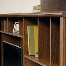 Sauder harvest mill console table abbey oak you can find at amazon.com features. Sauder Orchard Hills Computer Desk With Hutch Milled Cherry Finish Buy Online In Kuwait At Desertcart 15587695