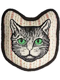 Gucci Mystic Cat Embroidered Cushion Farfetch In 2020 Embroidered Cushions Cushion Design Embroidered