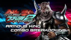 Tekken Tag 2 Armor King Combo Breakdowns Youtube