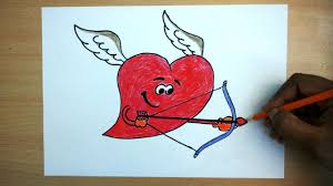 Another free manga for beginners step by step drawing video tutorial. Valentines Day Drawing How To Draw A Valentines Heart Drawing Design Youtube