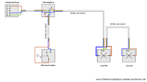 Wie sie zwei bewegungsmelder in reihe zusammenschalten, haben wir nachfolgend für sie aufgeführt. Schaltplan Einer Ausschaltung Elektroinstallation Selber Ausfuhren Schaltplan Elektroinstallation Selber Machen Planer