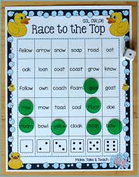 Birds That Start With A Vowel Activities For Teaching The Oa Ow Oe Digraphs Make Take Teach Phonics Activities Family Activities Kindergarten Vowel Teams Activities