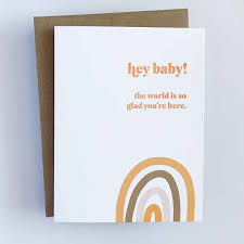 Funny anniversary card (letterpress, gold) only forever to go happy anniversary, mint green, greeting card blank inside, 1st wedding anniversary cards for wife 5.0 out of 5 stars 1 $6.99 $ 6. Blue Leaf Design Co Hey Baby Letterpress Greeting Card