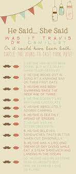 Wedding Ideas Note Worthy Engagement Party Inspiration Modwedding Wedding Games For Guests Engagement Party Games Bridal Shower Games