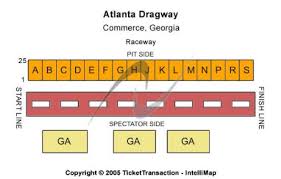 atlanta dragway tickets and atlanta dragway seating chart