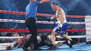 Paul gallen has produced the biggest win of his boxing career and silenced his critics after a huge first round tko victory over lucas browne. Paul Gallen V Lucas Browne Boxing Gallen Stuns With First Round Ko