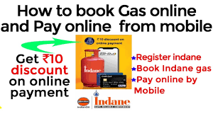 How To Book Indane Gas Online And Pay For Refill Booking Online And Get 10 Rupee Discount Youtube