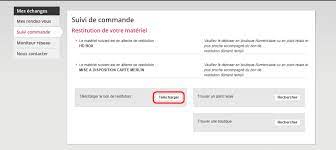 Panne sfr avec la fibre : Retour Materiel Suite A Une Resiliation Mon Bon De Restitution