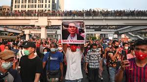 The impact of internet outages is not very extensive, yet it. Myanmar Coup Internet Shutdown As Crowds Protest Against Military Bbc News