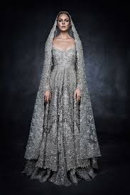 What A Grey Indian Wedding Dress Asian Bridal Wear Bridal Anarkali Suits