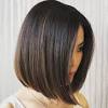The blonde side of medium bob hairstyle. 1
