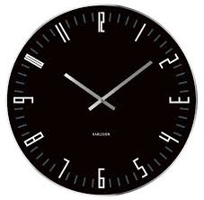 Horloge Xl Noire But Mobilier De Salon Horloge Murale Moderne Horloge Murale