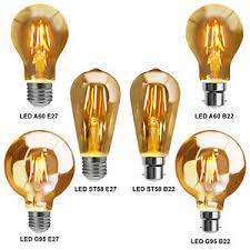 Satco s9830 5w a19 led 2700k medium base 220' beam spread 120v light bulb. Antique Style Edison Vintage Led Light Bulbs Industrial Retro Lamps B22 Or E27 Ebay